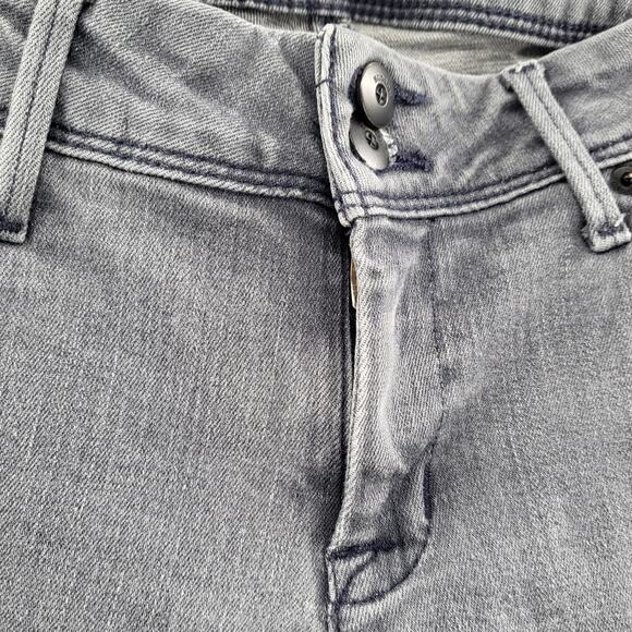 Hudson Charcoal Gray Jeans Slim Straight Leg 5-Pockets Zip Button Fly Women's 27 - Picture 5 of 10